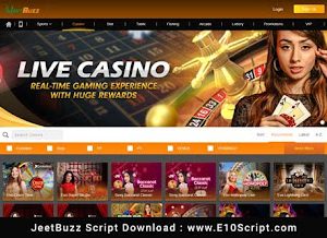 JeetBuzz Casino Script - Casino Betting PHP Script